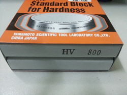 MẪU CHUẨN ĐỘ CỨNG YAMAMOTO HV800, YAMAMOTO HARDNESS TEST BLOCK