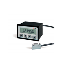 Battery powered LCD display with magnetic sensor LD112 Lika Electronic