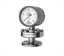 Schaffer Diaphragm, Stainless Steel Case, Flanged Connection 91/CFN Budenberg