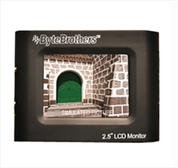 CCTV MONITOR-DUAL POWER VTX025 Triplett