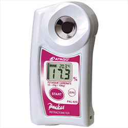 Khúc Xạ Kế Kỹ Thuật Số Bỏ Túi PAL Đo Nồng Độ Kali Cacbonat - PAL-62S - ATAGO