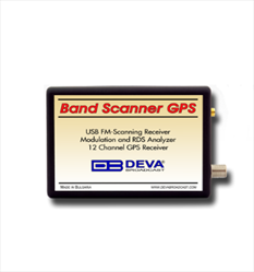 FM Radio Monitoring Band Scanner GPS Deva Broadcast