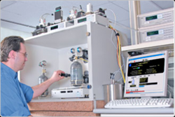 GFS dynamic gravimetric mass flow system