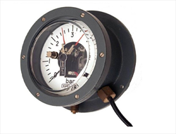 Watertight Pressure Gauge for Underground Cables 510 Budenberg