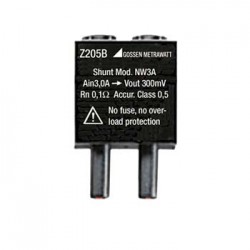 Shunt 3 A class 0.5 600V CAT IV, 1A/100mV, 0.1 Ohm NW3A Gossen Metrawat