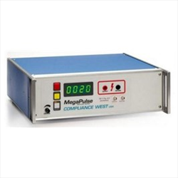 Compliance CAL-MP Calibration Certificate Data Waveforms of MegaPulse Tester