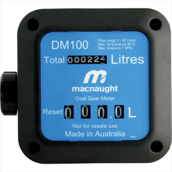 MECHANICAL FUEL METER DM100-01 Macnaught