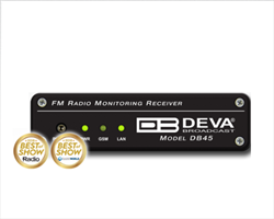 FM Radio Monitoring DB45 Deva Broadcast