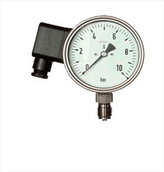 Cảm biến đo áp suất Pressure transmitter with analog actual value display Jumo