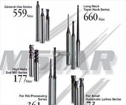 DAO PHAY NGÓN HỢP KIM-THÉP ≤45HRC EM03 Mitsubishi