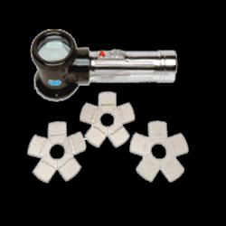 Miếng chuẩn đo độ nhám bề mặt cát Elcometer 127