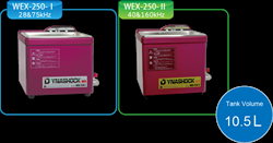 Bể rửa siêu âm WEX-250-I / WEX-250-II | Desk-top DM Honda