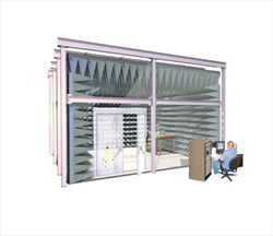 Buồng kiểm tra điện từ trường FACT™ 25 CISPR Chambers ETS Lindgren