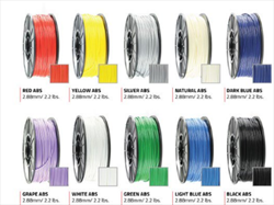 3D Printer Filaments AW3DDKBLUEABS Airwolf 3D