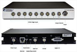 General Data Acquisition Device with Strain Gage Measurement SPIDER-80SG Crystal Instruments