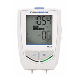 Int. Temp + 2 Ch. Data Logger with Bluetooth KT320 Sauermann