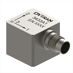 Cảm biến đo dao động một chiều, ba chiều - Dytran - MODEL 3433A1, LOW BIAS TRIAXIAL ACCELEROMETER