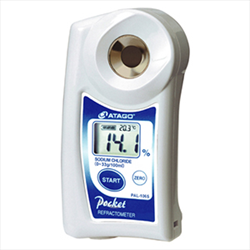  Khúc Xạ Kế Kỹ Thuật Số Bỏ Túi PAL Đo Nồng Độ Natri Clorua - PAL-106S - ATAGO