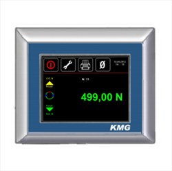 KMG force measuring device and SM load cell MAV PRUFTECHNIK