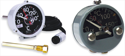 Đồng hồ đo nhiệt độ 165/167 và AKM 47080 Qualitrol