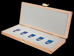 Certified samples for hardness testing