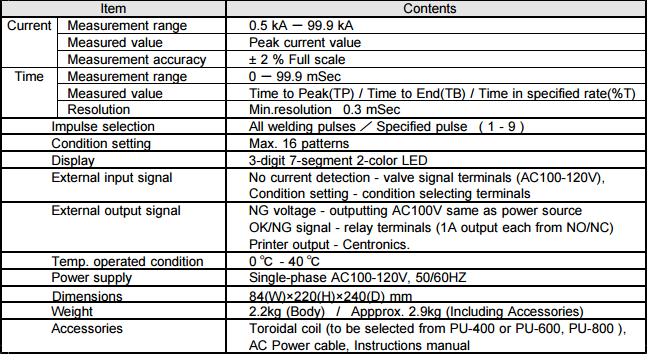 thong so AMS-107D